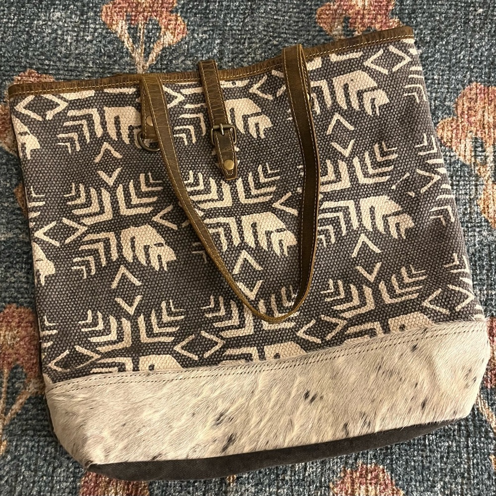 MYRA Western Cavas Shoulder Bag
